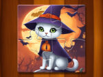 Puzzle înfricoșător de Halloween